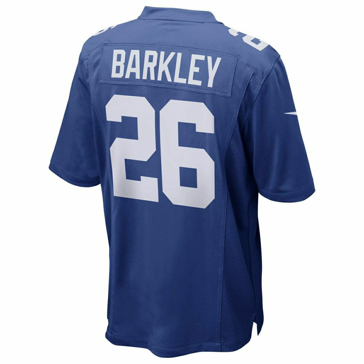 Saquon Barkley #26 New York Giants Game Football NFL Jersey Blue Classic
