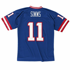 Phil Simms #11 New York Giants Mitchell & Ness Throwback NFL Jersey Blue Taass US
