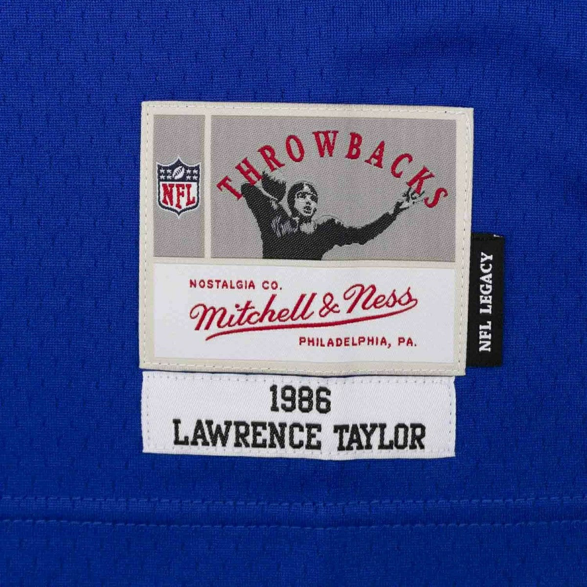 Lawrence Taylor #56 New York Giants 1986 Legacy Throwback NFL Jersey Blue Lifestyle