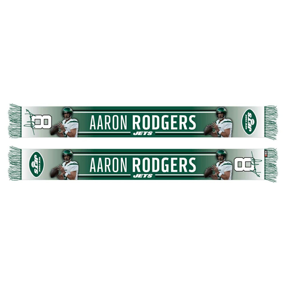 Aaron Rodgers New York Jets HD NFL Scarf Taass US