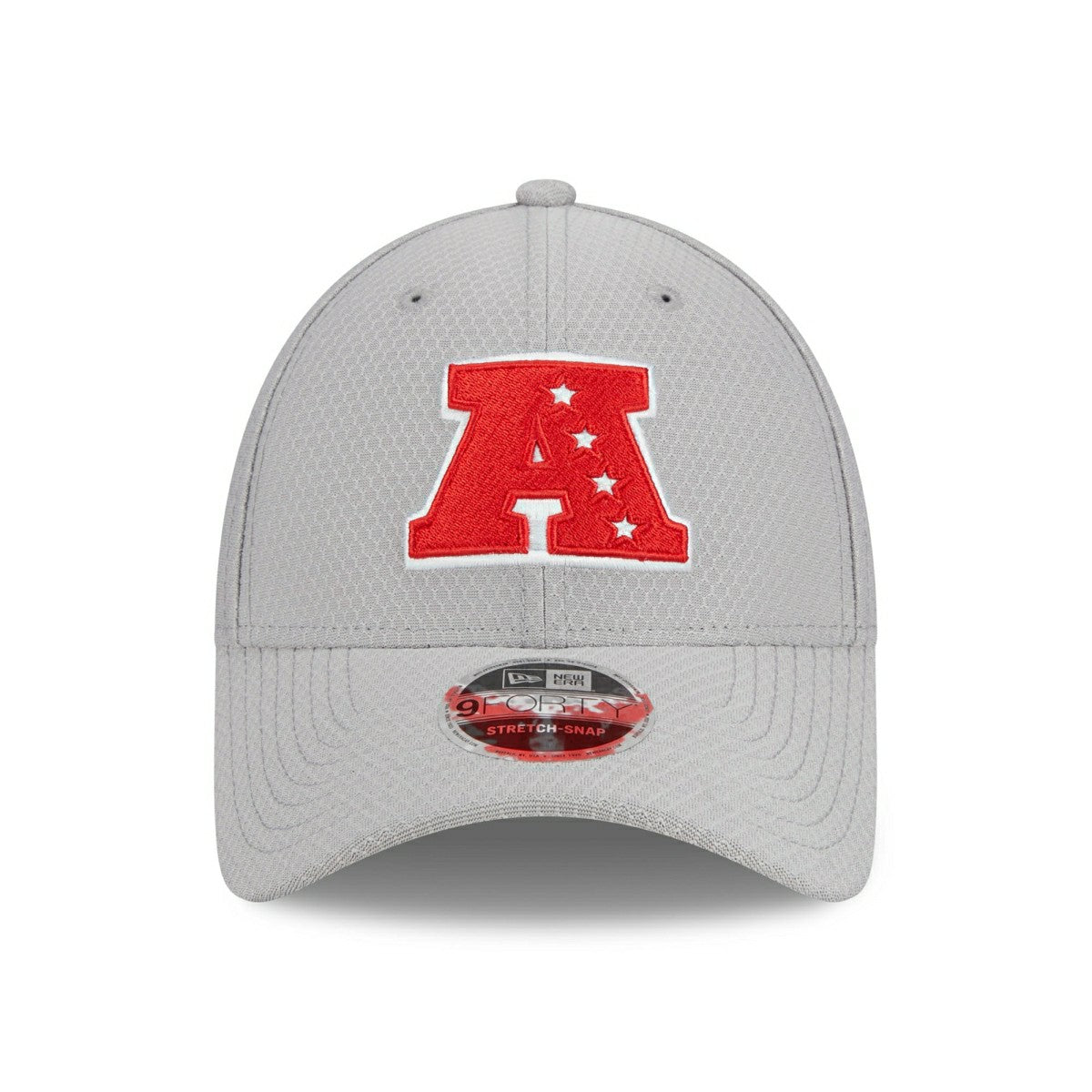 New York Jets AFC 2024 Pro Bowl New Era Stretch-Snap 9FORTY NFL Cap Gray Classic