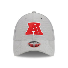 New York Jets AFC 2024 Pro Bowl New Era Stretch-Snap 9FORTY NFL Cap Gray Classic