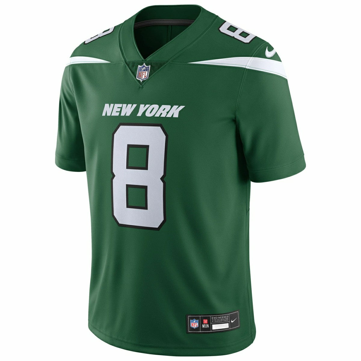 Aaron Rodgers #8 New York Jets Nike Vapor Untouchable Limited NFL Jersey Green Taass sale