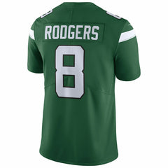 Aaron Rodgers #8 New York Jets Nike Vapor Untouchable Limited NFL Jersey Green Taass sale