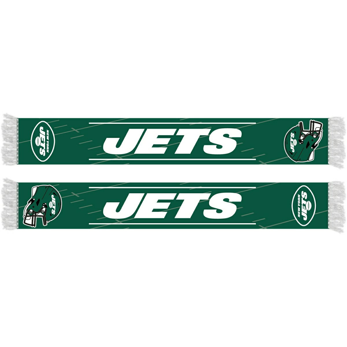New York Jets Wordmark NFL Scarf Taass sale