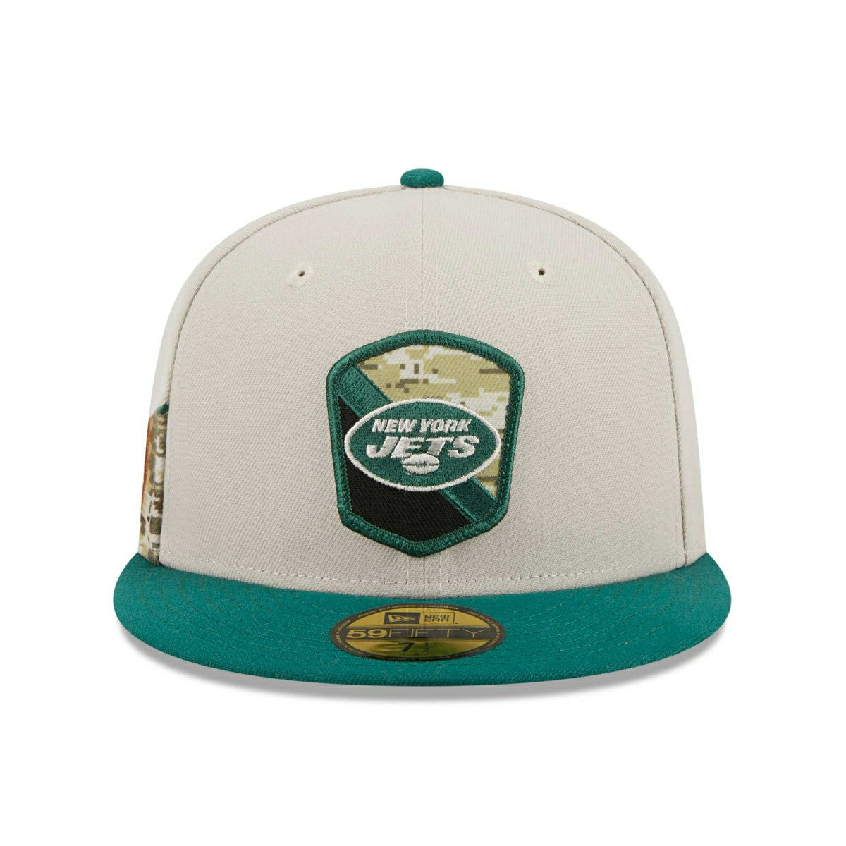 New York Jets 2023 NFL Salute to Service New Era 59FIFTY Fitted Cap Lifestyle
