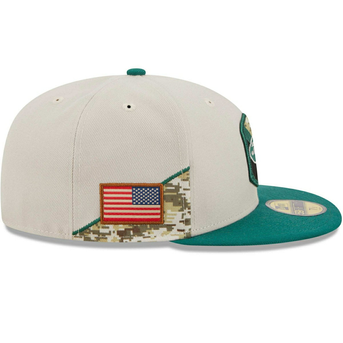 New York Jets 2023 NFL Salute to Service New Era 59FIFTY Fitted Cap Lifestyle