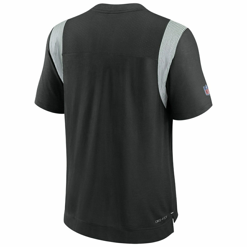 New York Jets 2022 NFL Sideline Nike Performance Player Top Black Taass for sale