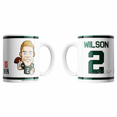 Zach Wilson #2 Emoji NFLPA Jumbo Mug (440 ml) Taass US