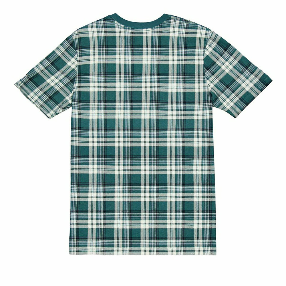 Philadelphia Eagles Plaid 2024 New Era 3rd Down NFL T-Shirt Green Lifestyle