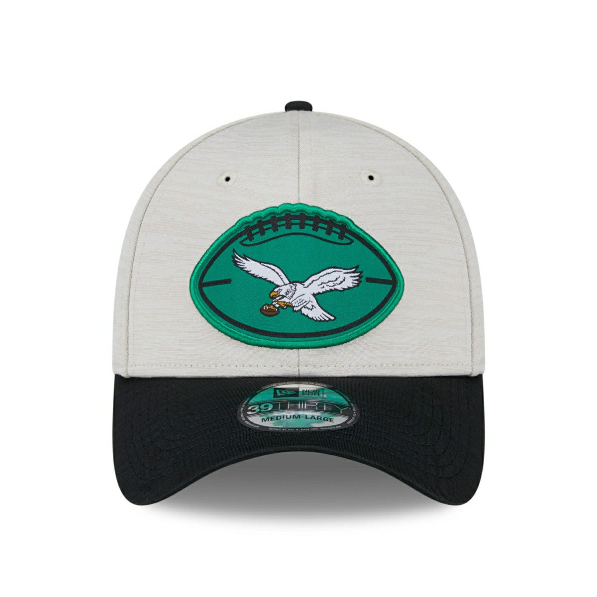 Philadelphia Eagles Historic 2024 NFL Sideline New Era 39THIRTY Flex Cap Taass for sale