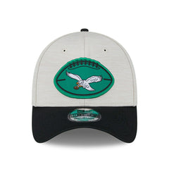 Philadelphia Eagles Historic 2024 NFL Sideline New Era 39THIRTY Flex Cap Taass for sale