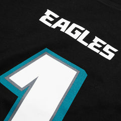 Jalen Hurts #1 Philadelphia Eagles Player NFL T-Shirt Black Taass US