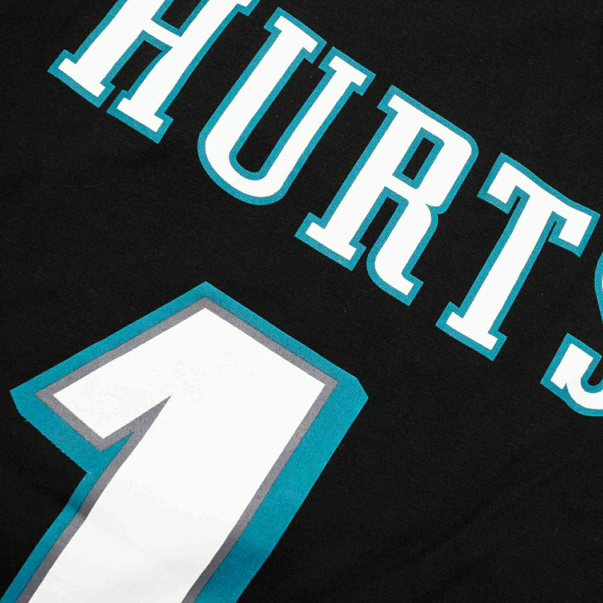 Jalen Hurts #1 Philadelphia Eagles Player NFL T-Shirt Black Taass US