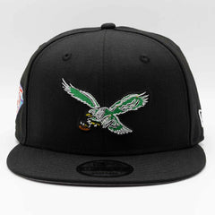 Philadelphia Eagels NFL 75th Anniversary New Era 9FIFTY Snapback NFL Cap Black Fashion