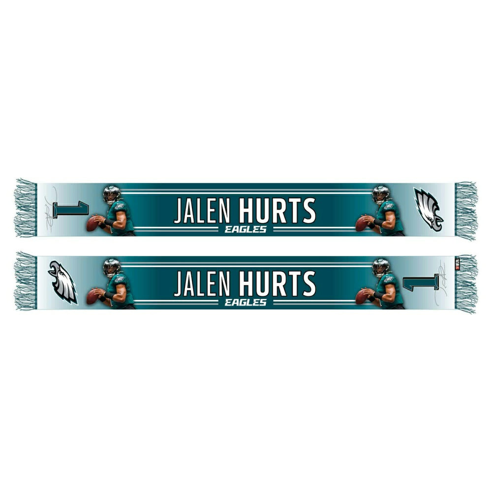 Jalen Hurts Philadelphia Eagles HD NFL Scarf Taass US