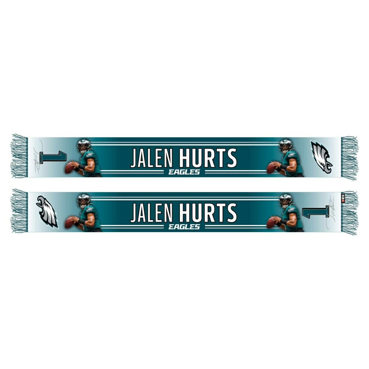Jalen Hurts Philadelphia Eagles HD NFL Scarf Taass US