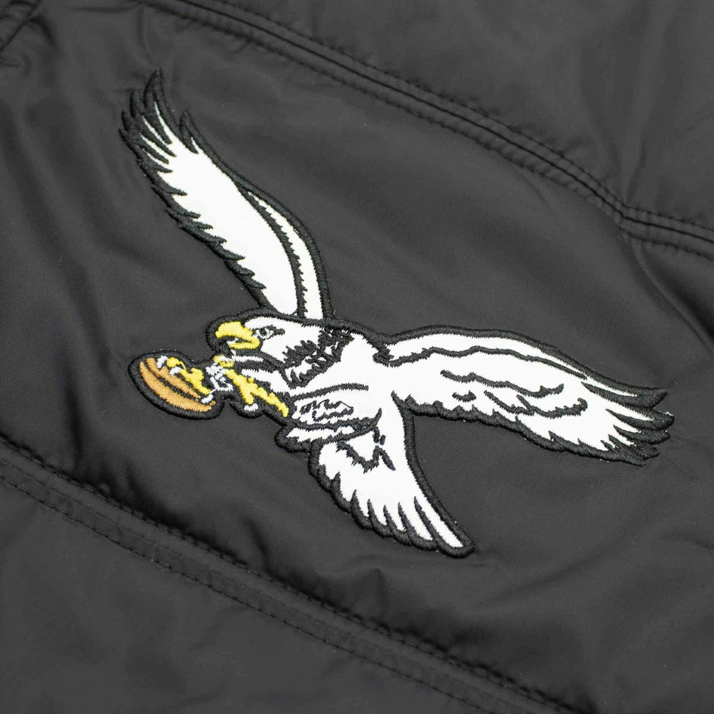 Philadelphia Eagles Mitchell & Ness In The Clutch Puffer NFL Jacket Taass for sale