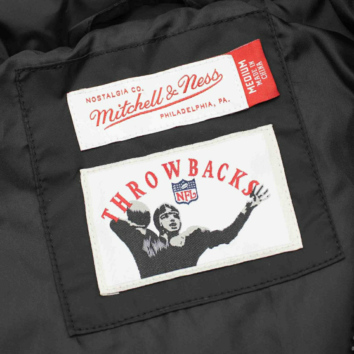 Philadelphia Eagles Mitchell & Ness In The Clutch Puffer NFL Jacket Taass for sale