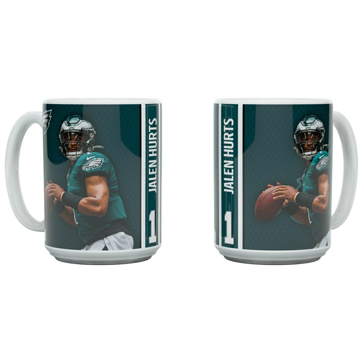 Jalen Hurts Philadelphia Eagles Jumbo Mug (450 ml) Taass US