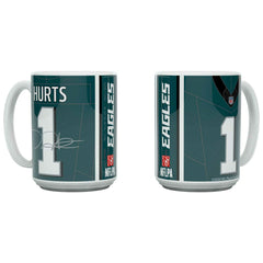 Jalen Hurts Philadelphia Eagles Jersey Jumbo Mug (450 ml) Classic