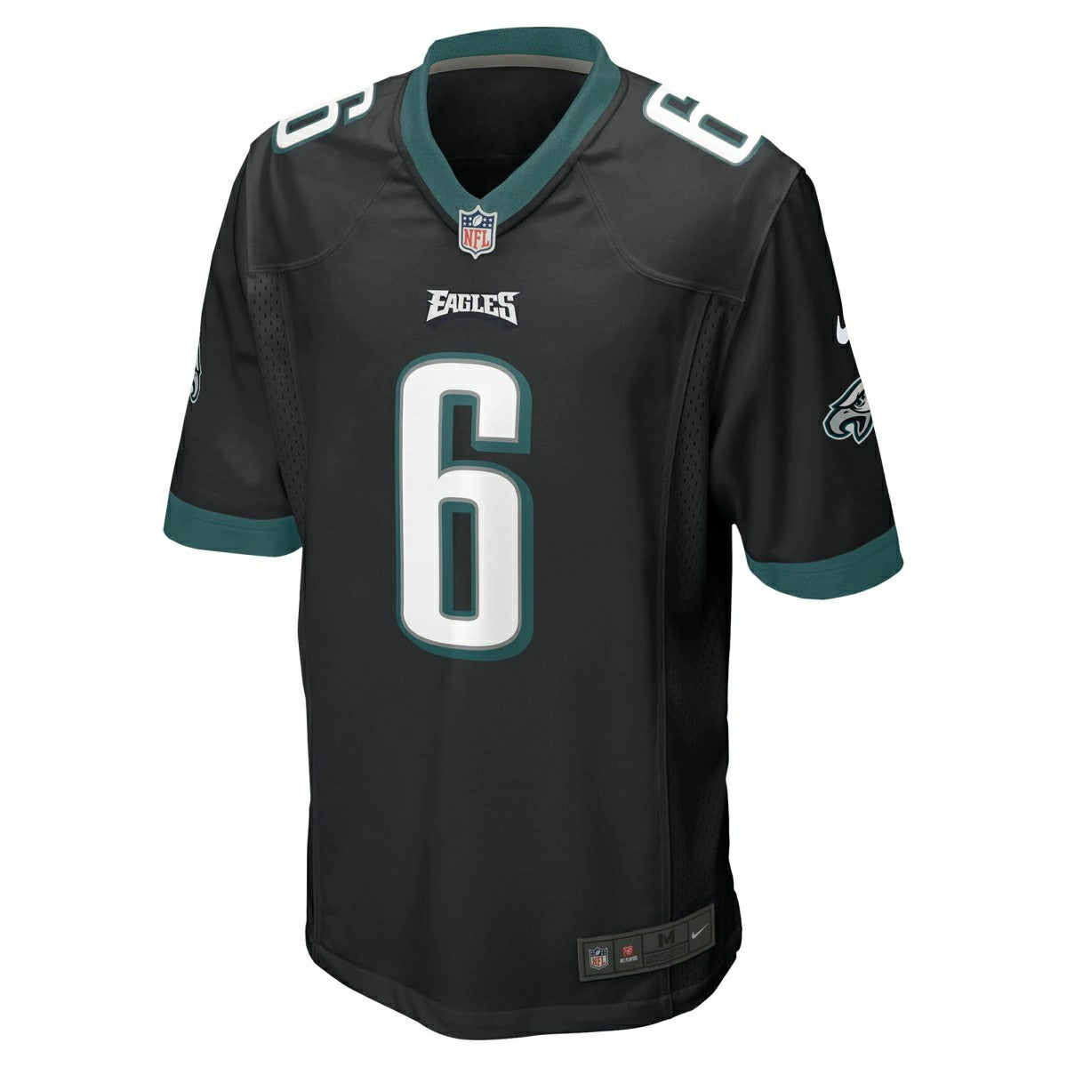 DeVonta Smith #6 Philadelphia Eagles Nike Game NFL Football Jersey Black Taass US