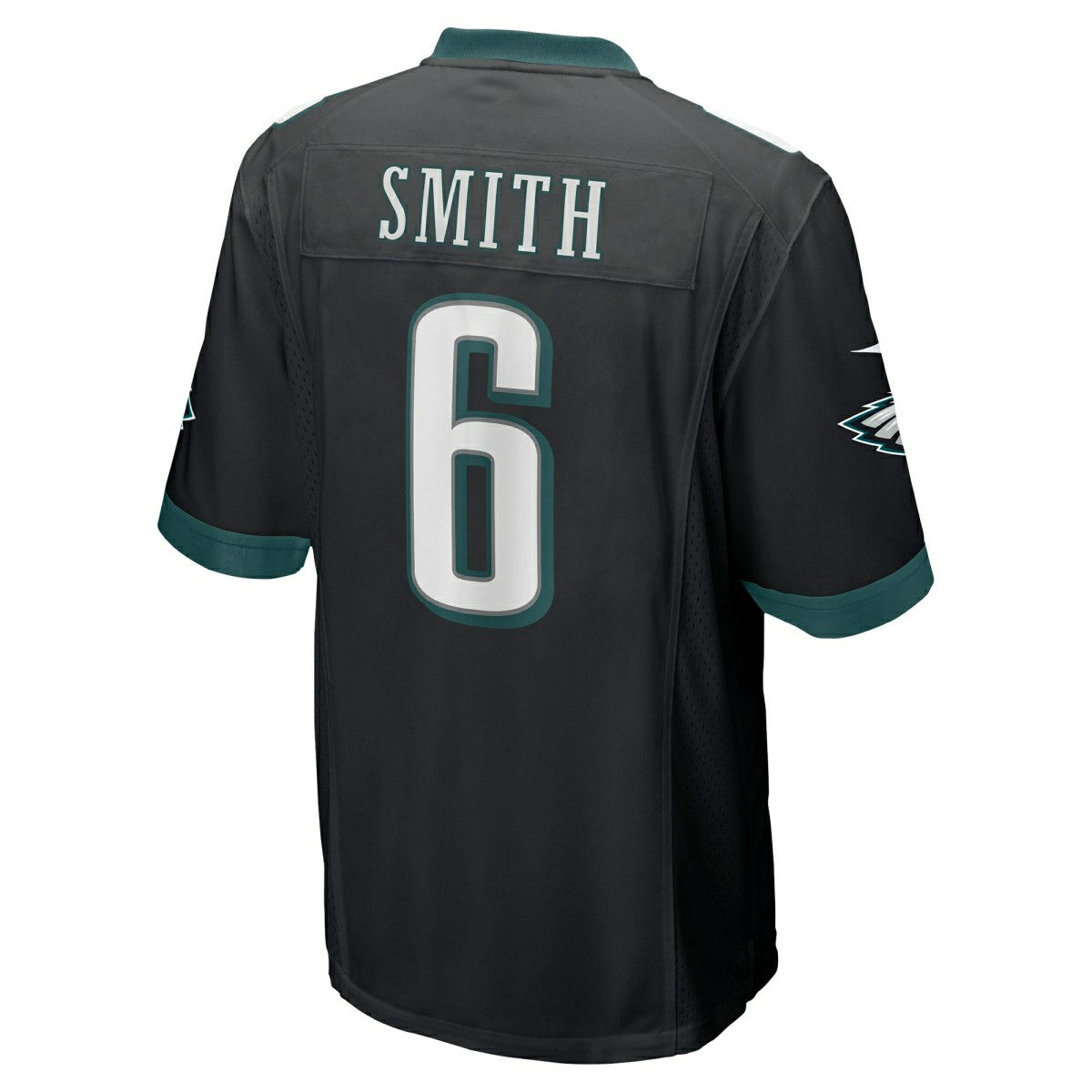 DeVonta Smith #6 Philadelphia Eagles Nike Game NFL Football Jersey Black Taass US