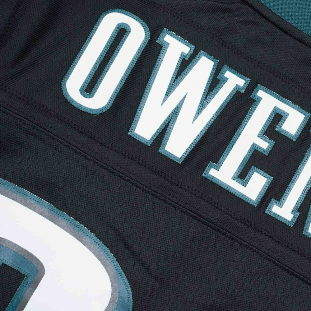 Terrell Owens #81 Philadelphia Eagles Mitchell & Ness Throwback NFL Jersey Black Lifestyle