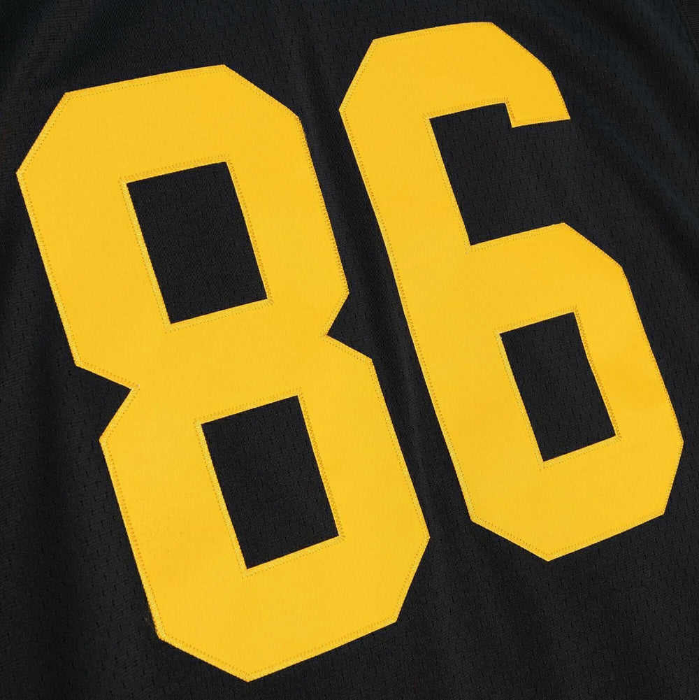 Hines Ward #86 Pittsburgh Steelers 2008 Mitchell & Ness NFL Jersey Alternate Black Taass US