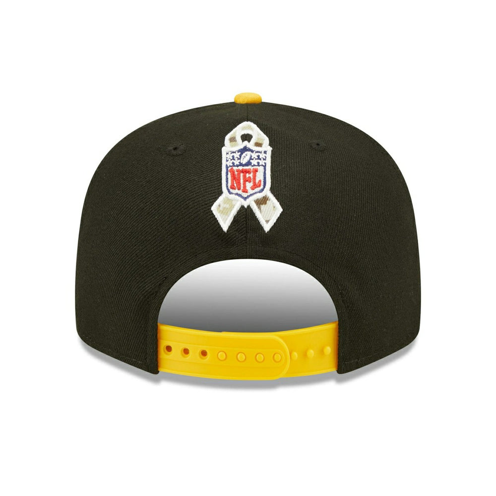 Pittsburgh Steelers 2022 NFL On-Field Salute to Service New Era 9FIFTY Snapback Cap Fashion