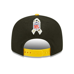 Pittsburgh Steelers 2022 NFL On-Field Salute to Service New Era 9FIFTY Snapback Cap Fashion