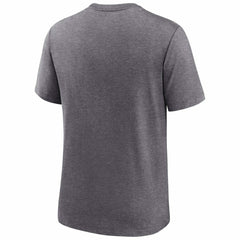 Pittsburgh Steelers Distressed Historic Nike Tri-Blend NFL T-Shirt Gray Taass US