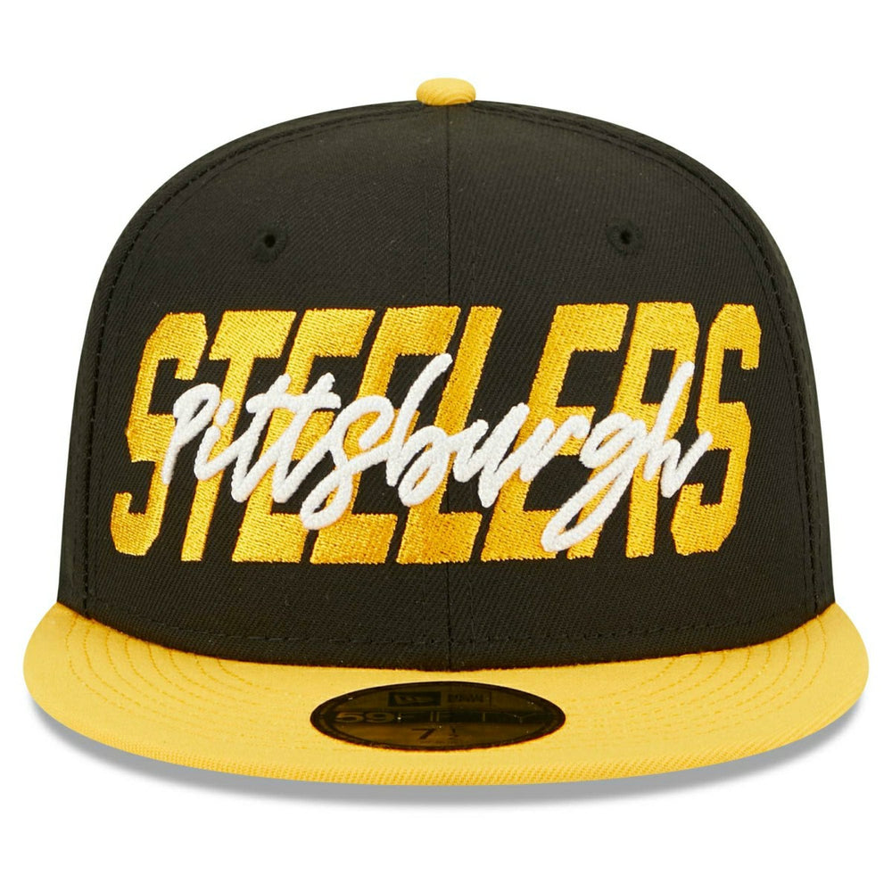 Pittsburgh Steelers 2022 NFL Draft On-Stage New Era 59FIFTY Fitted Cap Fashion