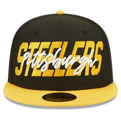 Pittsburgh Steelers 2022 NFL Draft On-Stage New Era 59FIFTY Fitted Cap Fashion