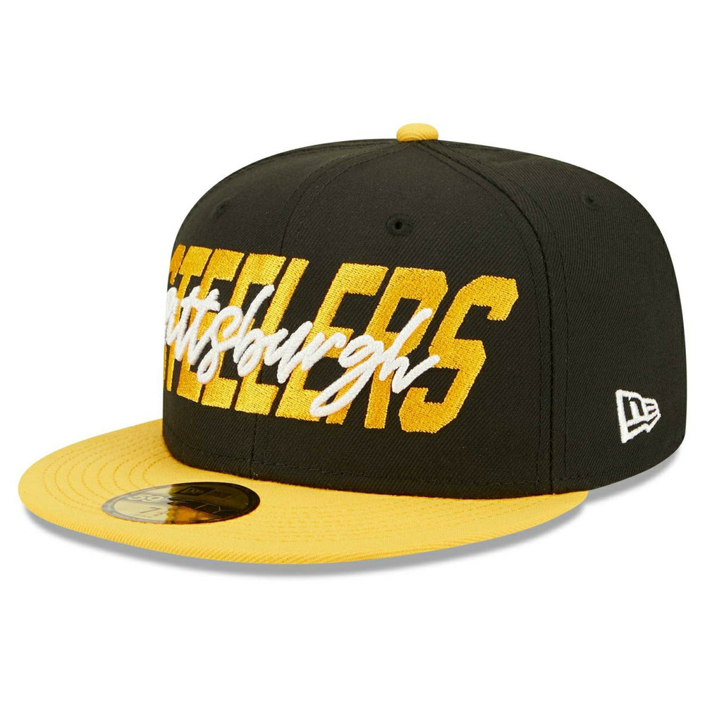 Pittsburgh Steelers 2022 NFL Draft On-Stage New Era 59FIFTY Fitted Cap Fashion