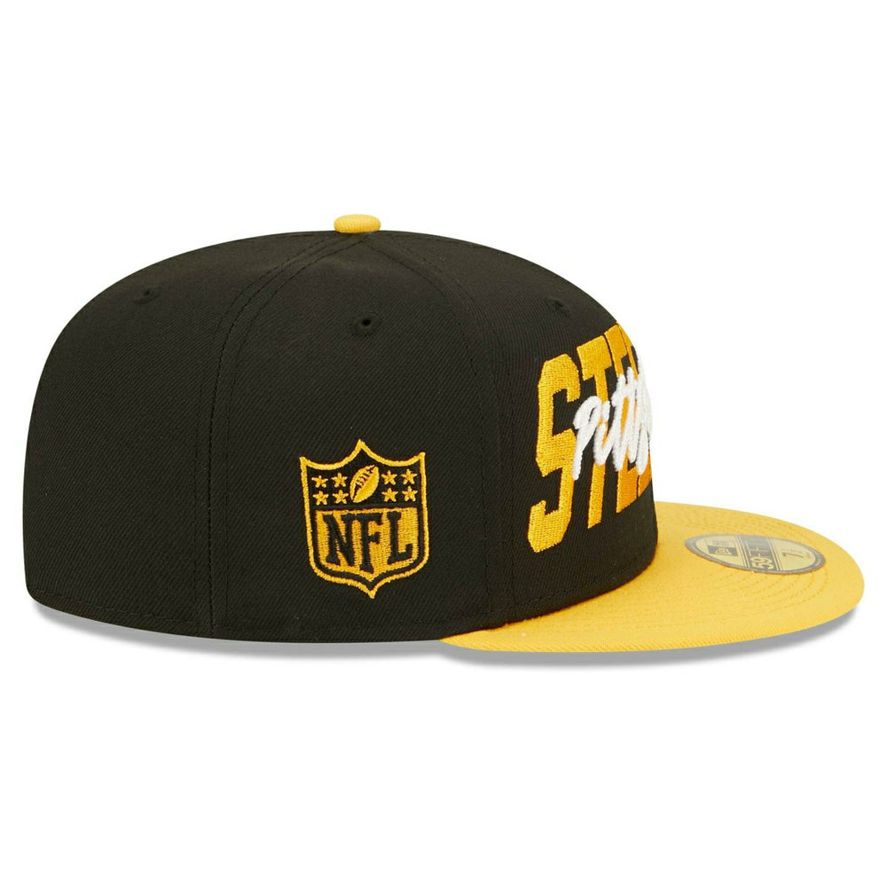 Pittsburgh Steelers 2022 NFL Draft On-Stage New Era 59FIFTY Fitted Cap Fashion