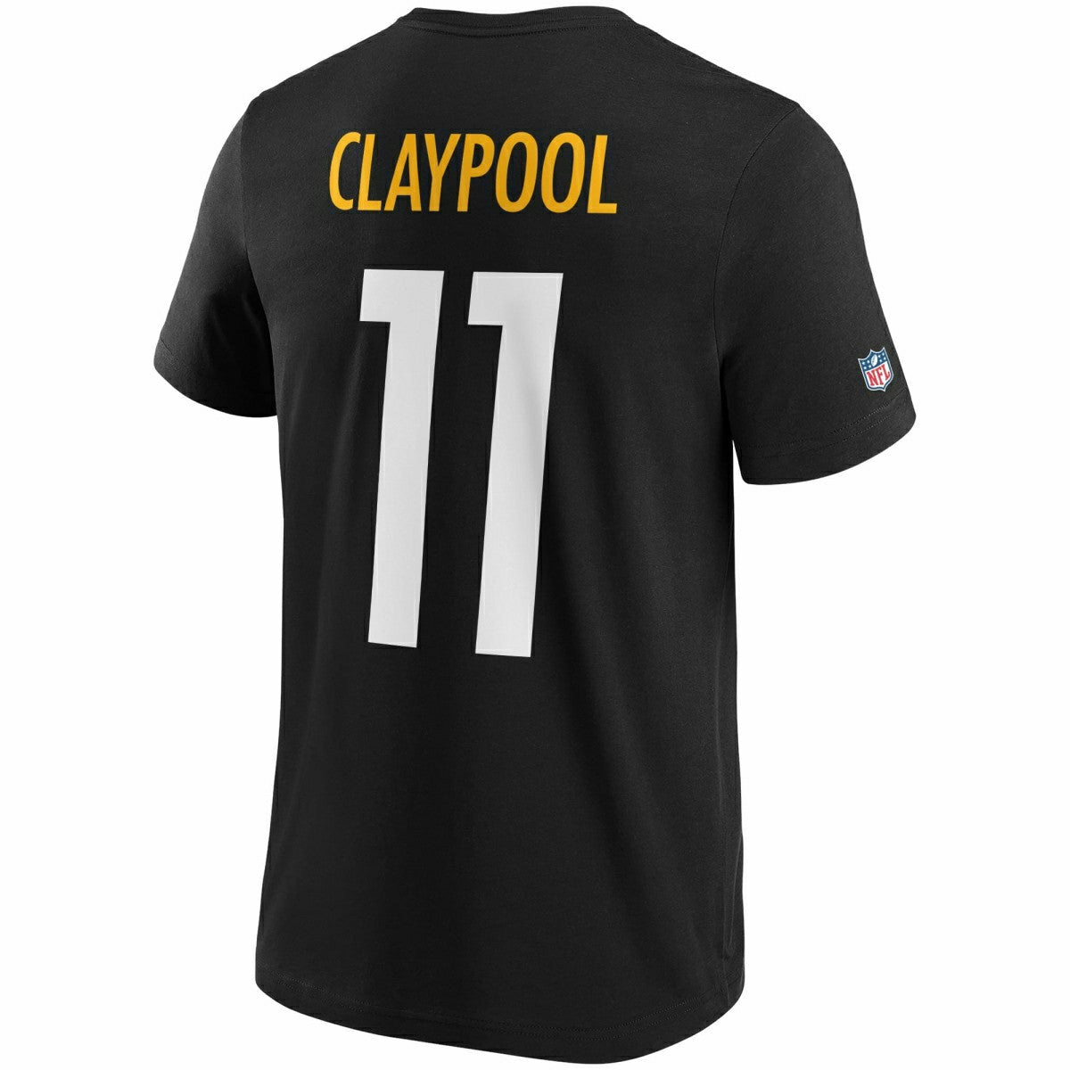 Chase Claypool #11 Pittsburgh Steelers Iconic Player NFL T-Shirt Schwarz Taass sale
