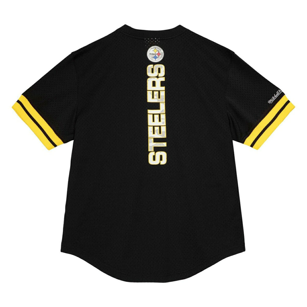 Pittsburgh Steelers Mitchell & Ness Camo Reflective NFL Crew Mesh Jersey Classic