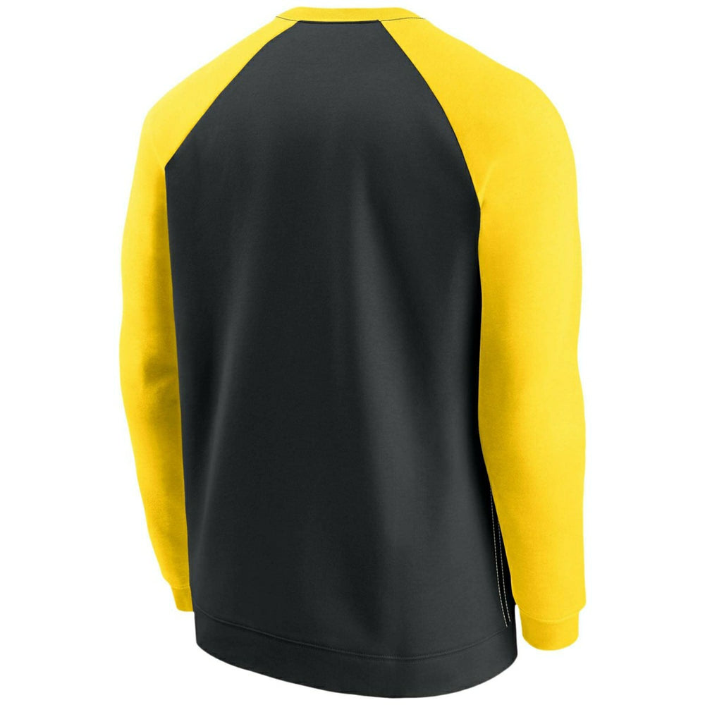 Pittsburgh Steelers Raglan NFL Throwback Nike Crewneck Pullover Lifestyle