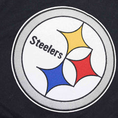 Pittsburgh Steelers Color Blocked Mitchell & Ness Lightweight NFL Hoodie Taass sale