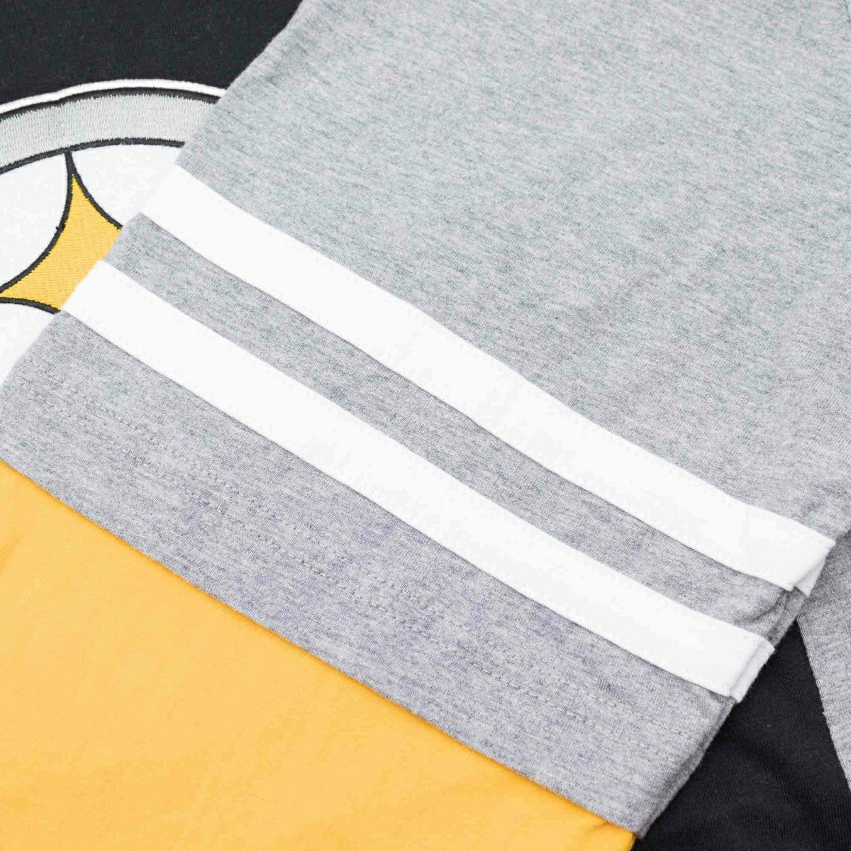 Pittsburgh Steelers Color Blocked Mitchell & Ness Lightweight NFL Hoodie Taass sale