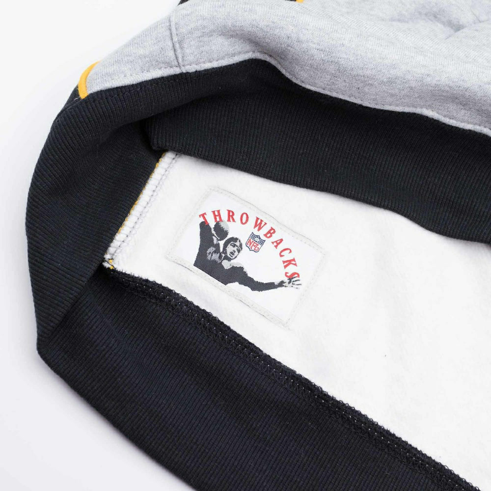 Pittsburgh Steelers Pinnacle Mitchell & Ness NFL Heavyweight Fleece Hoodie Taass US