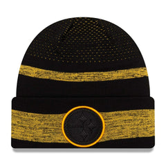 Pittsburgh Steelers 2021 NFL Sideline New Era Tech Knit Beanie Classic