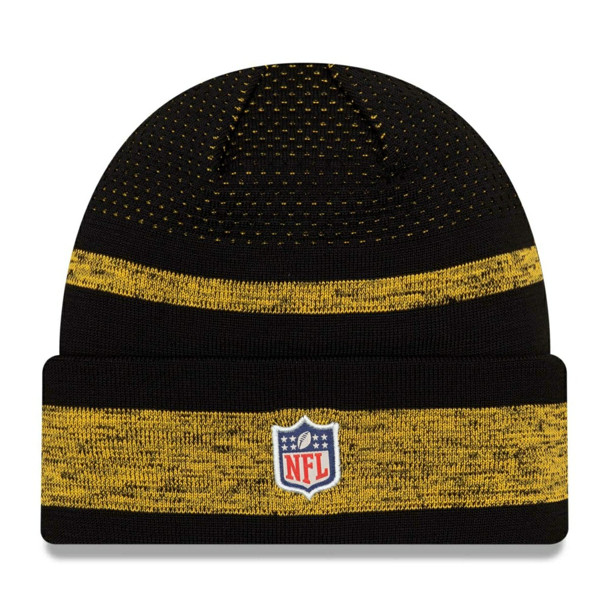 Pittsburgh Steelers 2021 NFL Sideline New Era Tech Knit Beanie Classic
