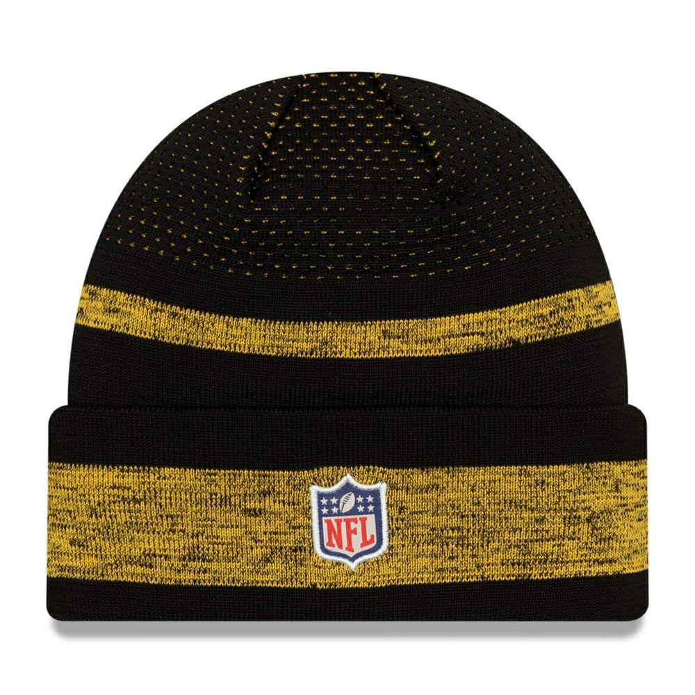Pittsburgh Steelers 2021 NFL Sideline New Era Tech Knit Beanie Classic