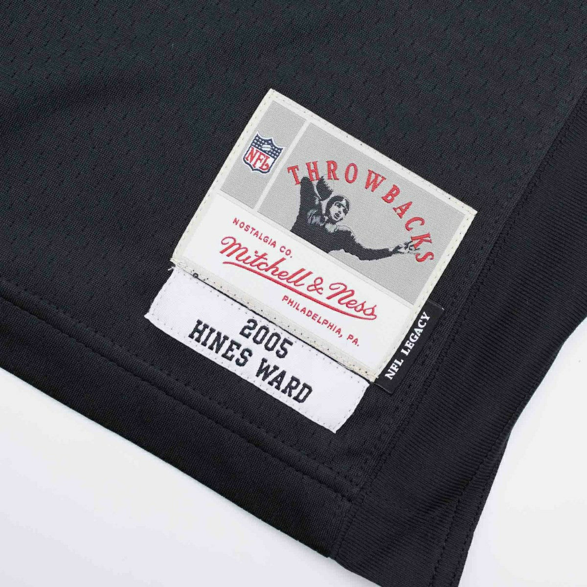 Hines Ward #86 Pittsburgh Steelers 2005 Mitchell & Ness Throwback NFL Jersey Black Lifestyle