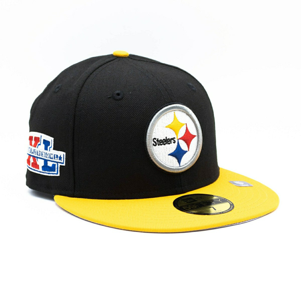 Pittsburgh Steelers Super Bowl XL New Era 59FIFTY Fitted NFL Cap Classic