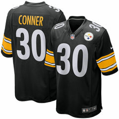 James Conner #30 Pittsburgh Steelers Nike Game NFL Football Jersey Black Taass for sale