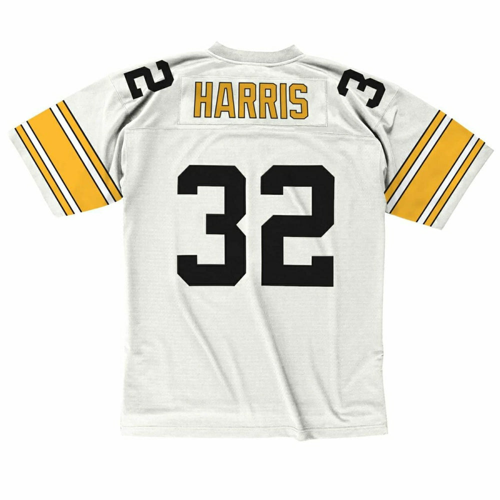 Franco Harris #32 Pittsburgh Steelers Legacy Throwback NFL Jersey White Classic