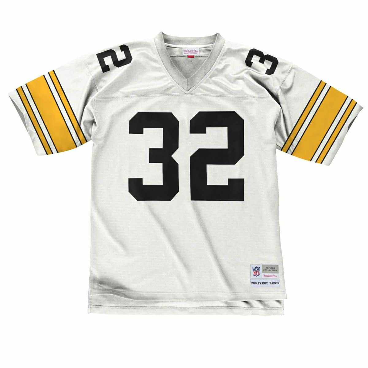 Franco Harris #32 Pittsburgh Steelers Legacy Throwback NFL Jersey White Classic